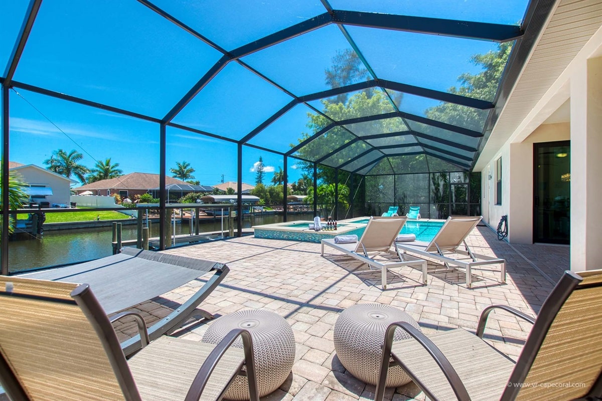 Vacation home in Cape Coral, FL, available for rent, managed by Vacation Rentals Cape Coral