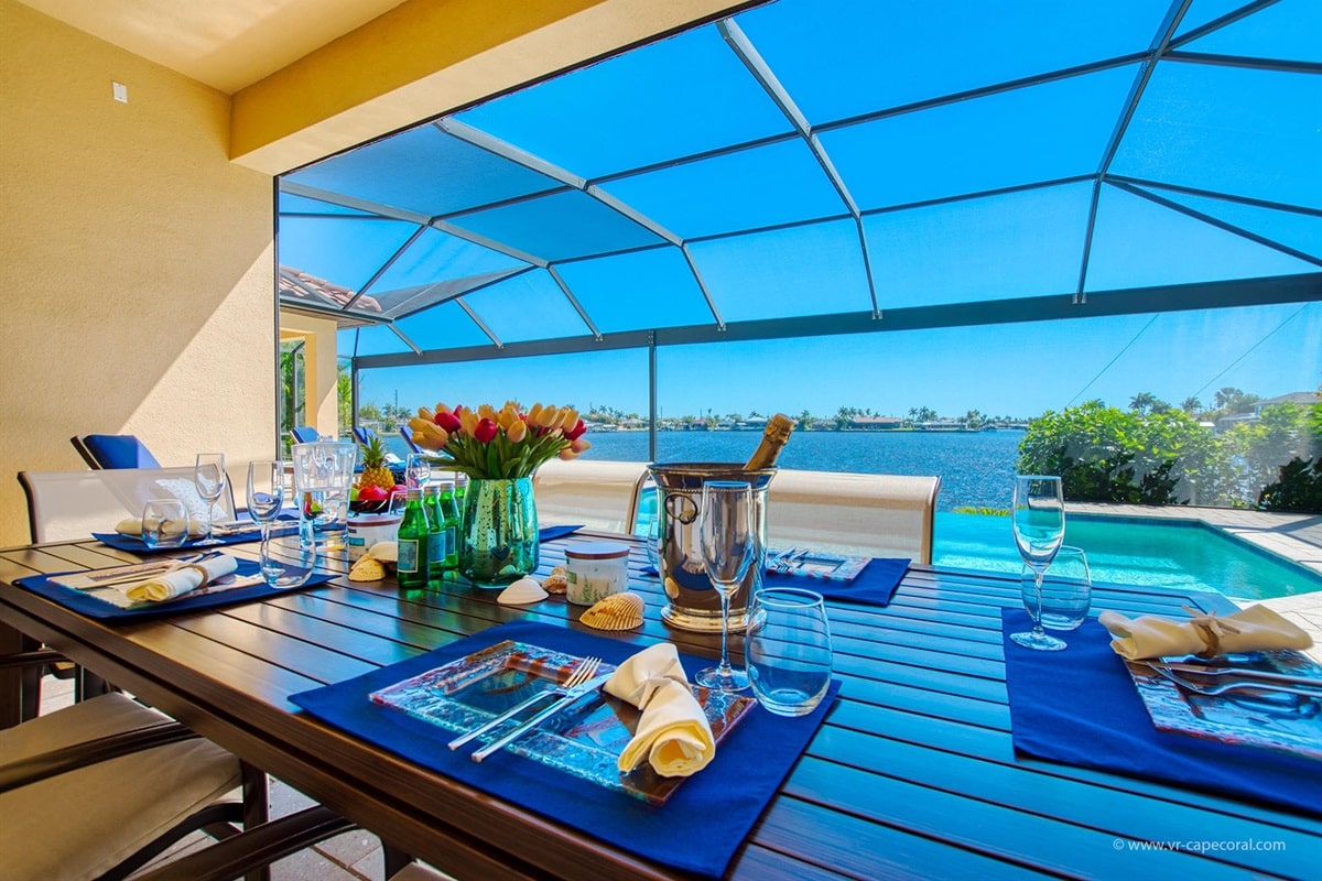 Vacation home in Cape Coral, FL, available for rent, managed by Vacation Rentals Cape Coral