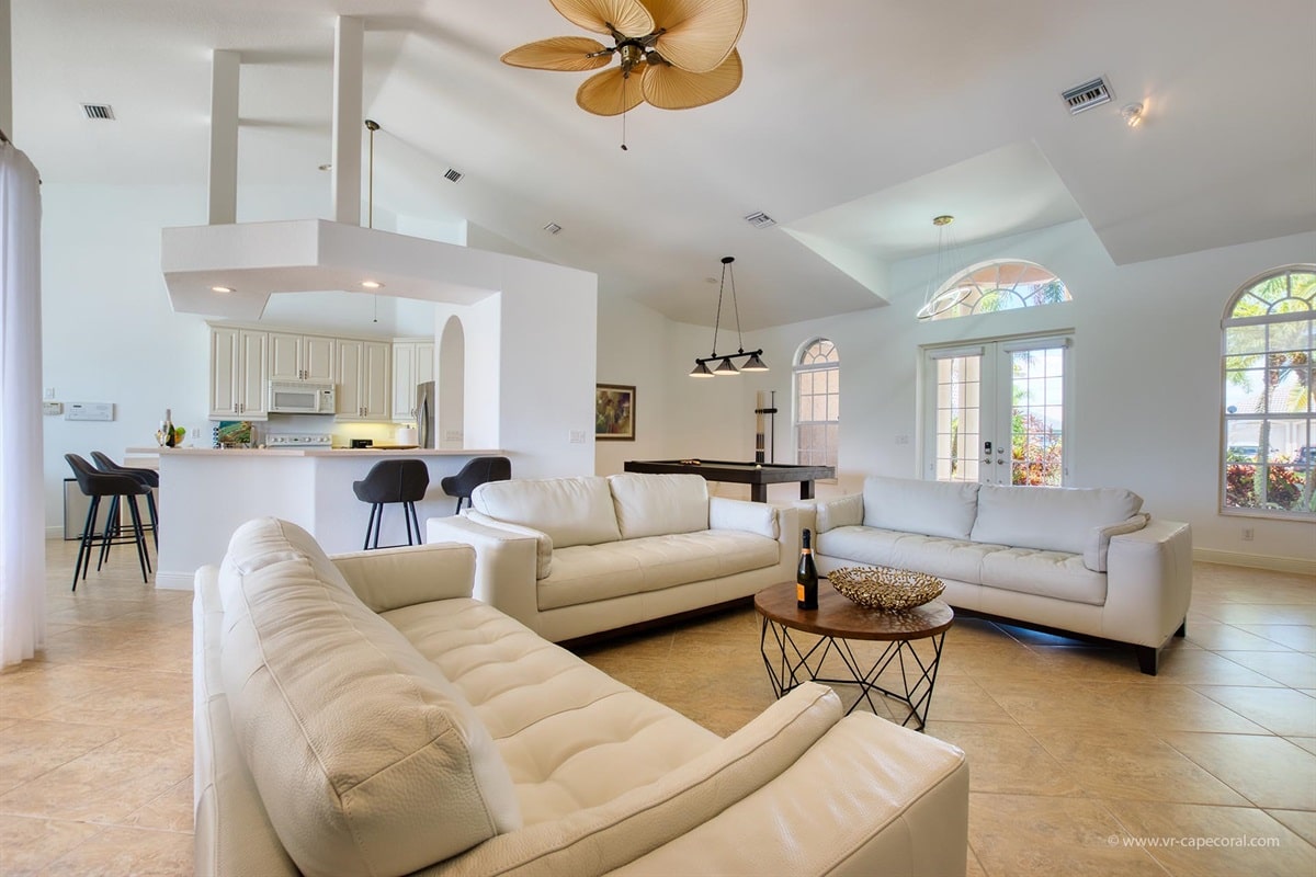 Ferienhaus in Cape Coral, Florida, zu vermieten, verwaltet von Vacation Rentals Cape Coral