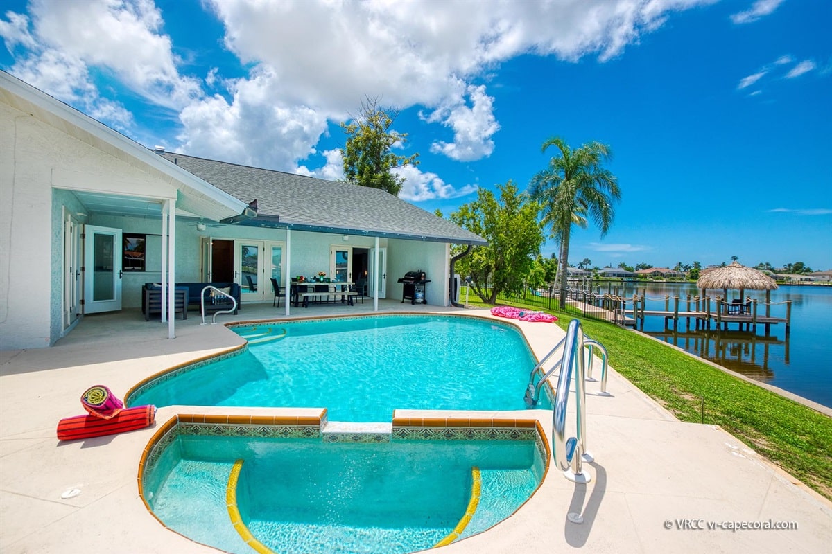 Vacation home in Cape Coral, FL, available for rent, managed by Vacation Rentals Cape Coral