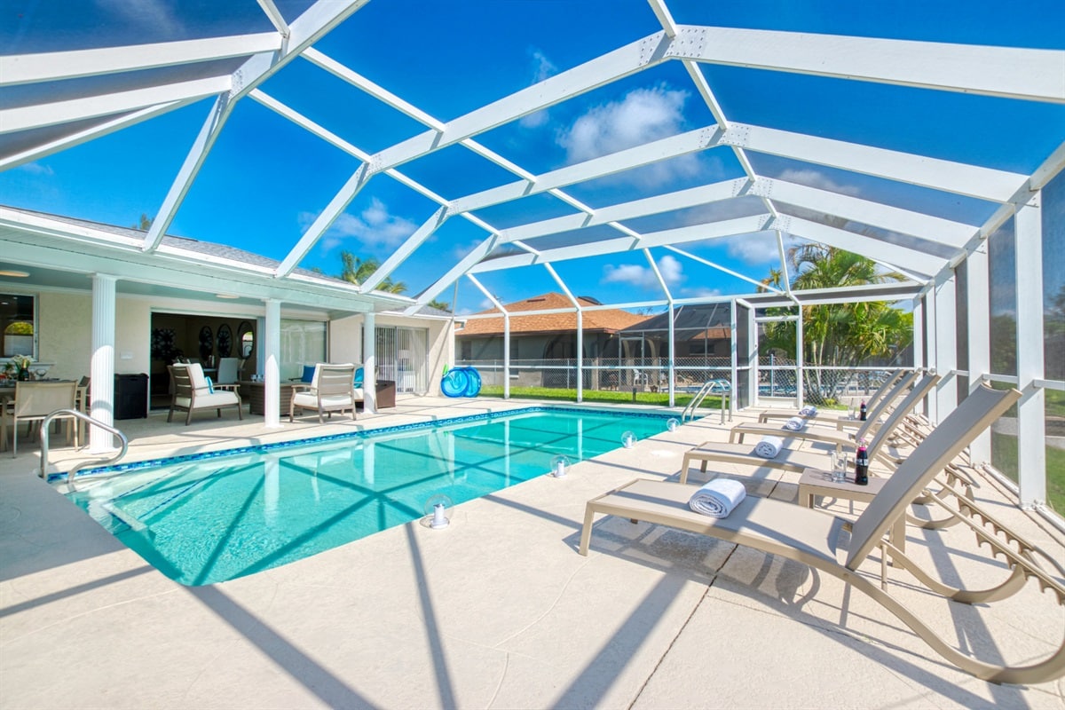 Ferienhaus in Cape Coral, Florida, zu vermieten, verwaltet von Vacation Rentals Cape Coral