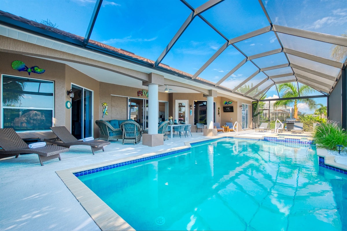 Vacation home in Cape Coral, FL, available for rent, managed by Vacation Rentals Cape Coral