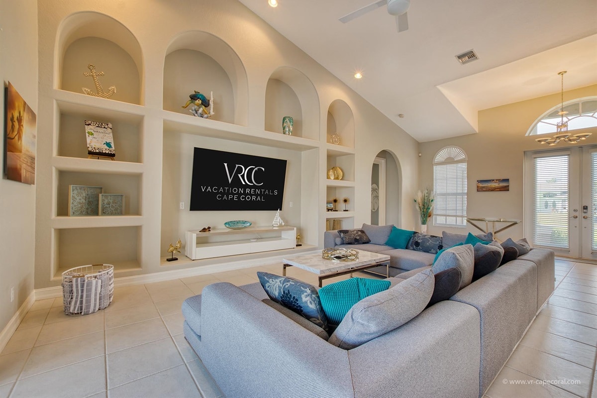 Vacation home in Cape Coral, FL, available for rent, managed by Vacation Rentals Cape Coral