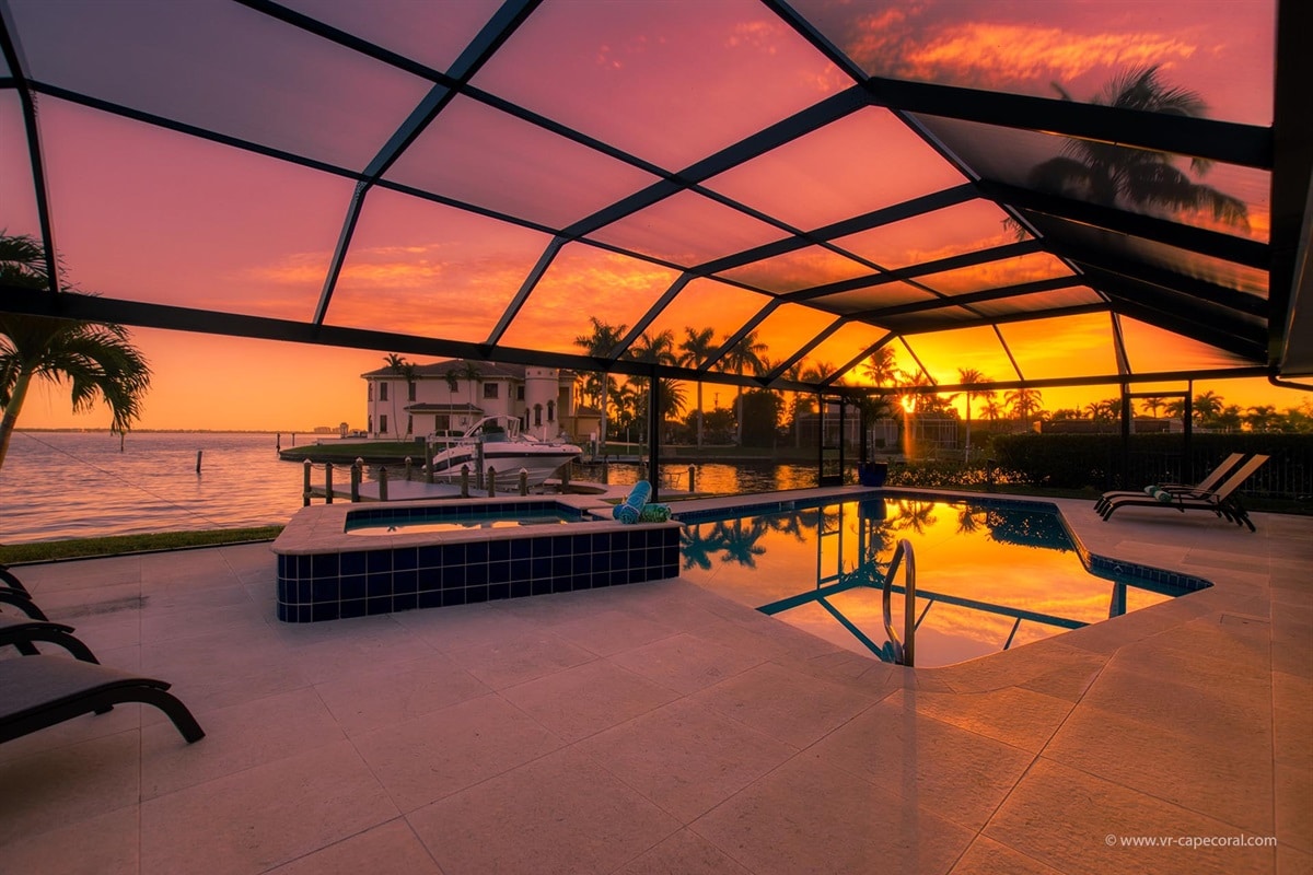 Ferienhaus in Cape Coral, Florida, zu vermieten, verwaltet von Vacation Rentals Cape Coral