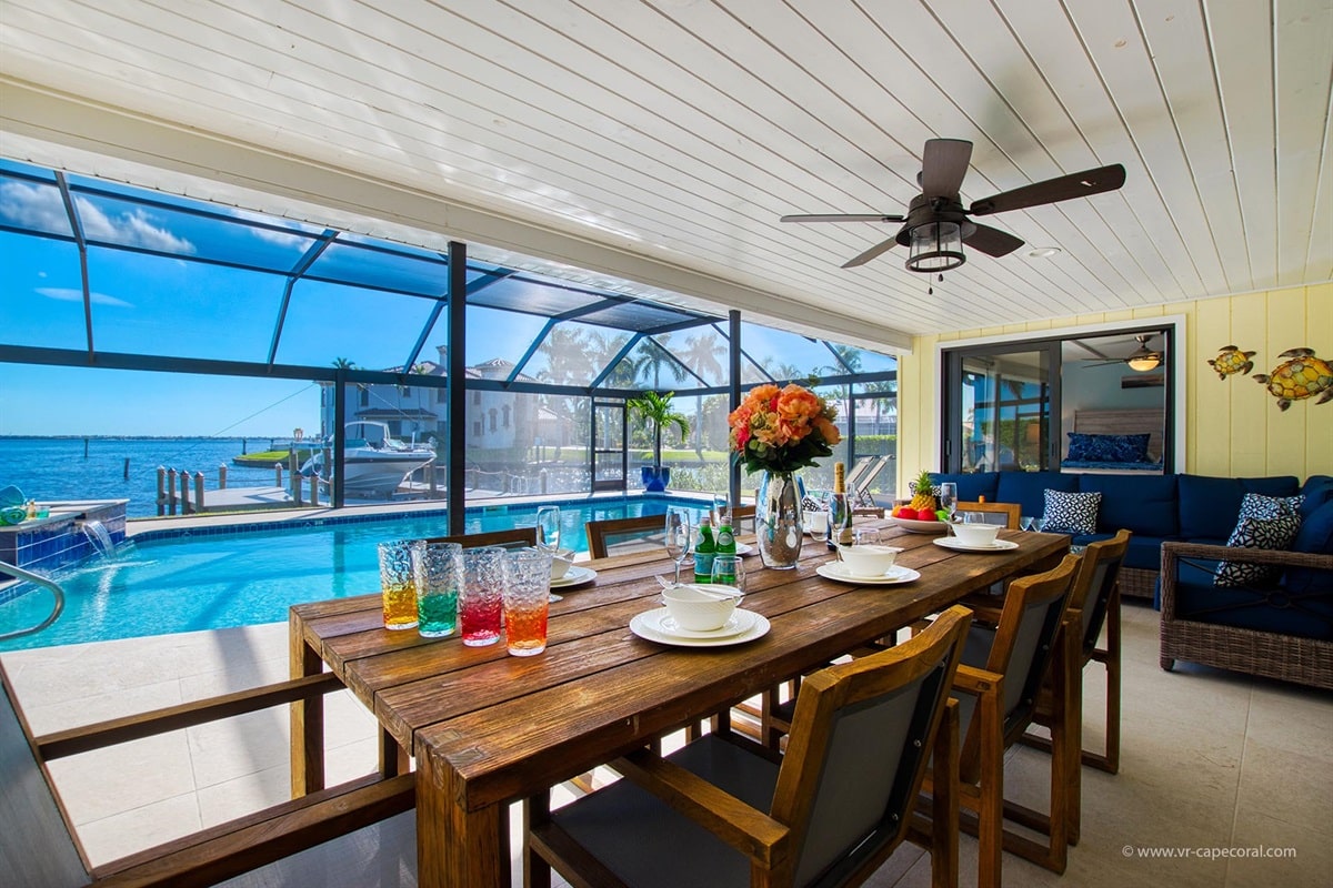 Ferienhaus in Cape Coral, Florida, zu vermieten, verwaltet von Vacation Rentals Cape Coral