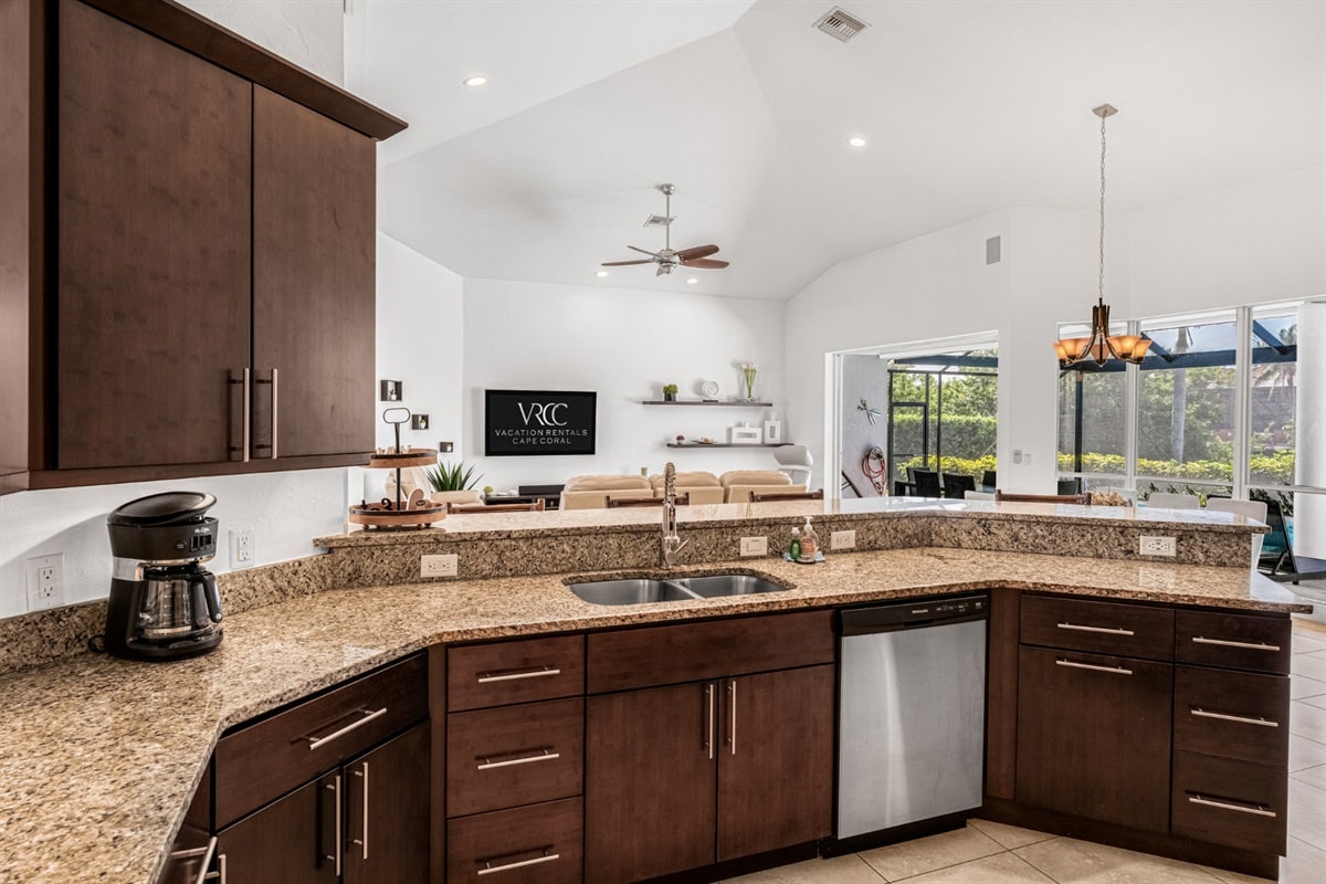 Ferienhaus in Cape Coral, Florida, zu vermieten, verwaltet von Vacation Rentals Cape Coral