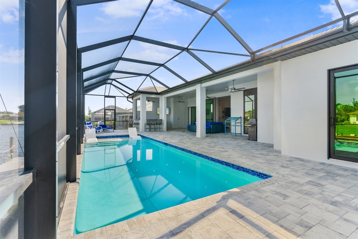 Vacation home in Cape Coral, FL, available for rent, managed by Vacation Rentals Cape Coral