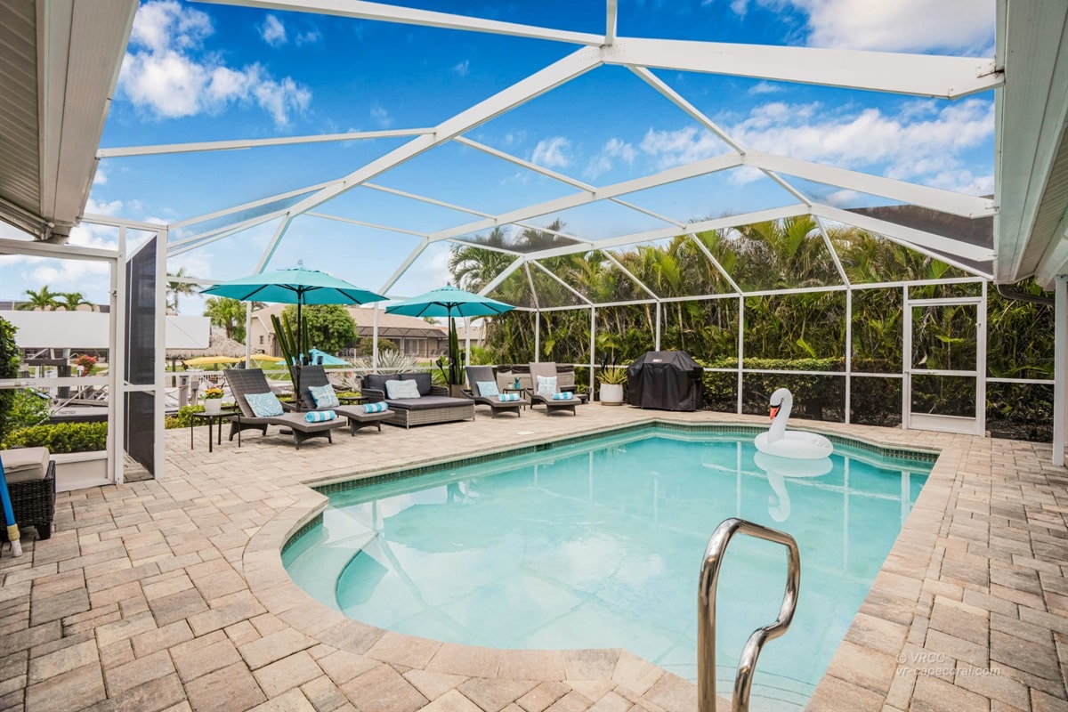 Vacation home in Cape Coral, FL, available for rent, managed by Vacation Rentals Cape Coral