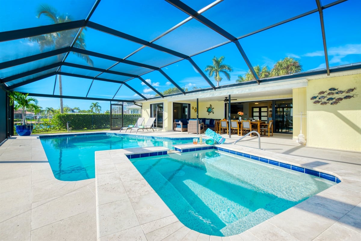Ferienhaus in Cape Coral, Florida, zu vermieten, verwaltet von Vacation Rentals Cape Coral