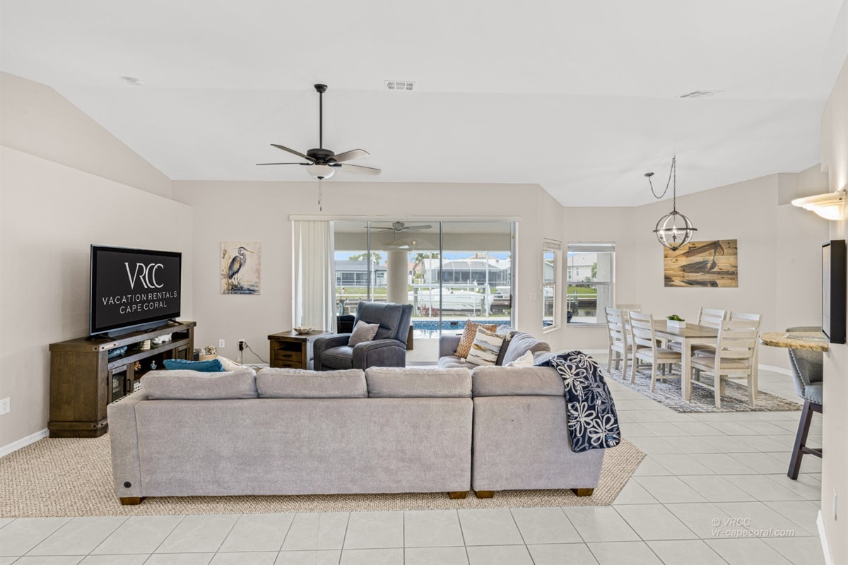 Vacation home in Cape Coral, FL, available for rent, managed by Vacation Rentals Cape Coral