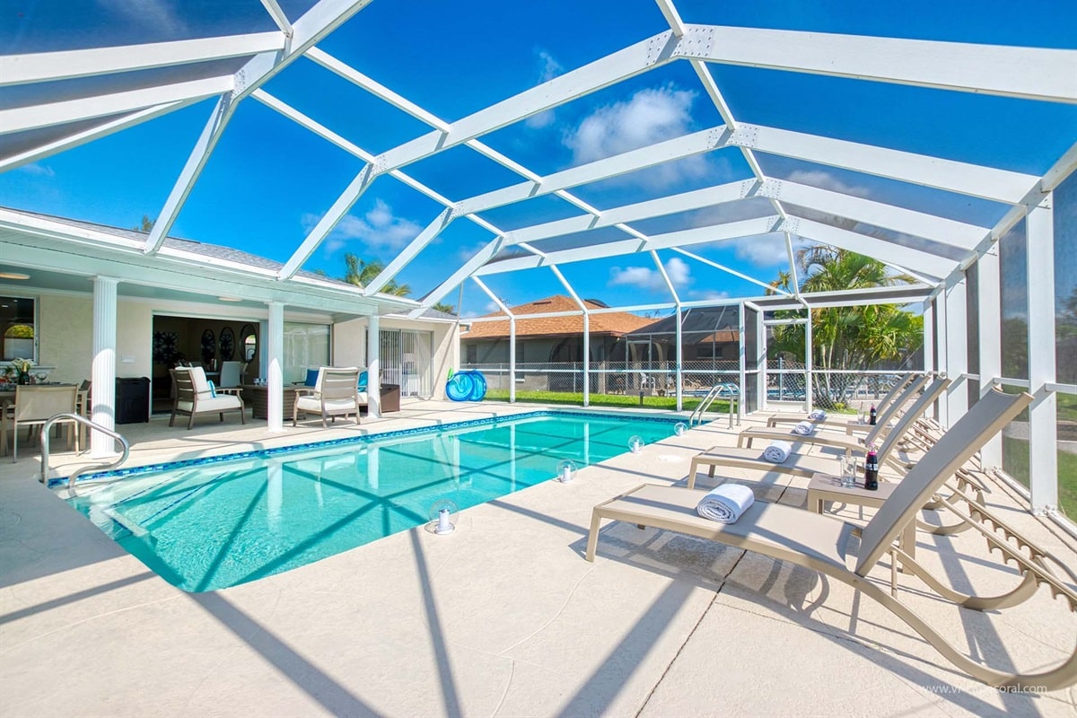 Ferienhaus in Cape Coral, Florida, zu vermieten, verwaltet von Vacation Rentals Cape Coral