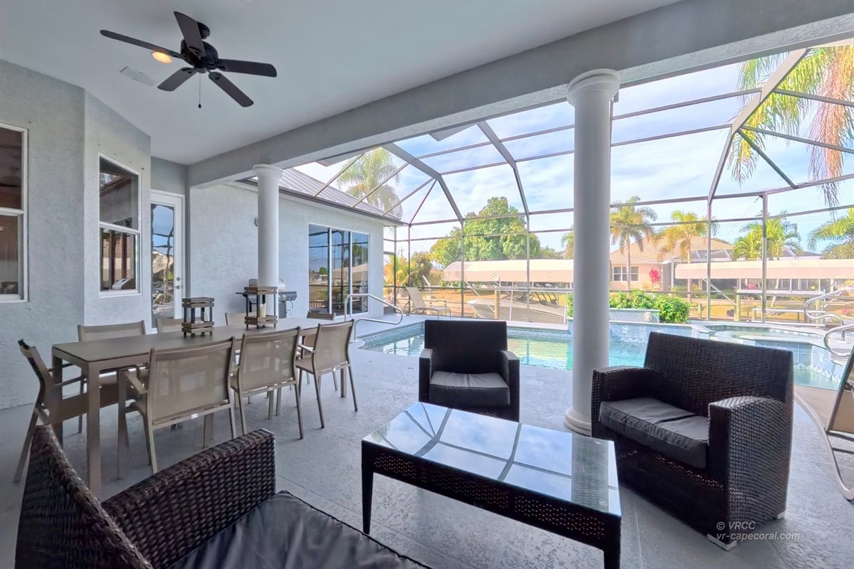 Vacation home in Cape Coral, FL, available for rent, managed by Vacation Rentals Cape Coral