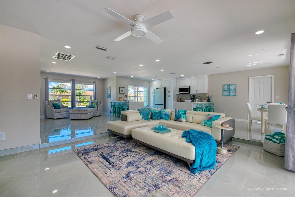 Vacation home in Cape Coral, FL, available for rent, managed by Vacation Rentals Cape Coral