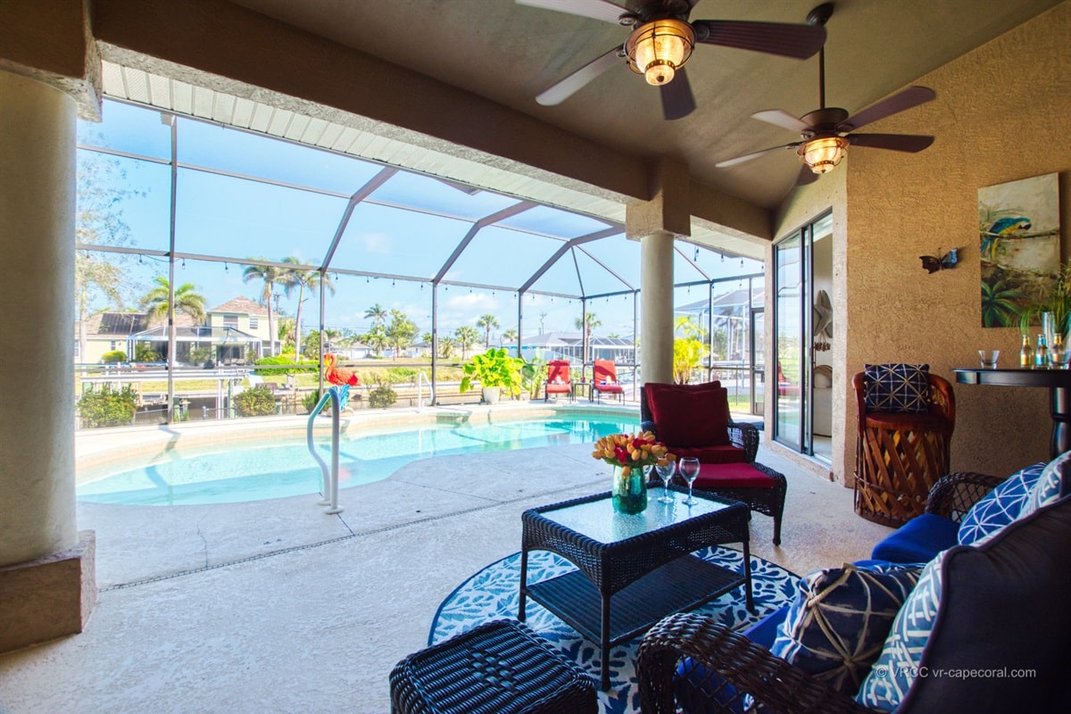 Ferienhaus in Cape Coral, Florida, zu vermieten, verwaltet von Vacation Rentals Cape Coral