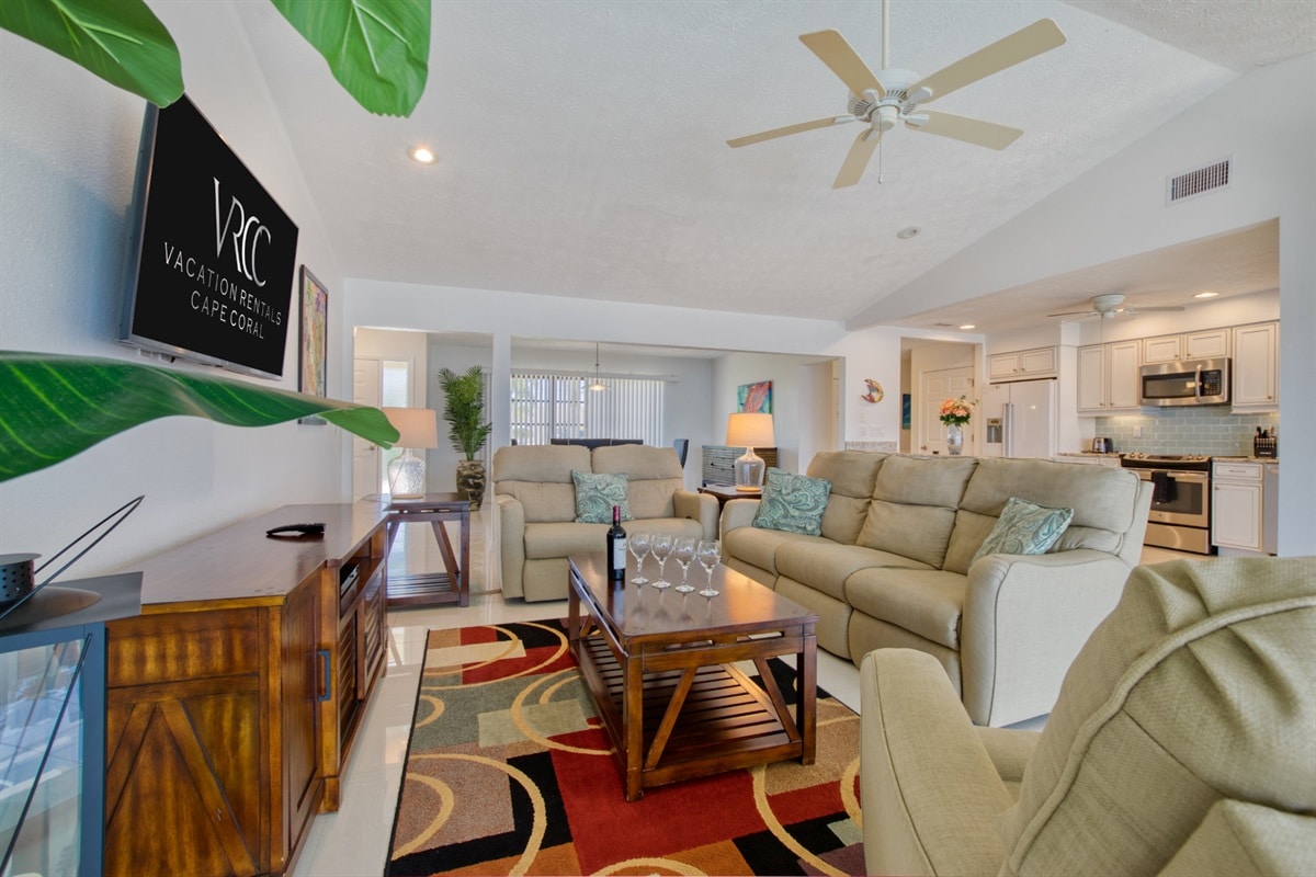Ferienhaus in Cape Coral, Florida, zu vermieten, verwaltet von Vacation Rentals Cape Coral