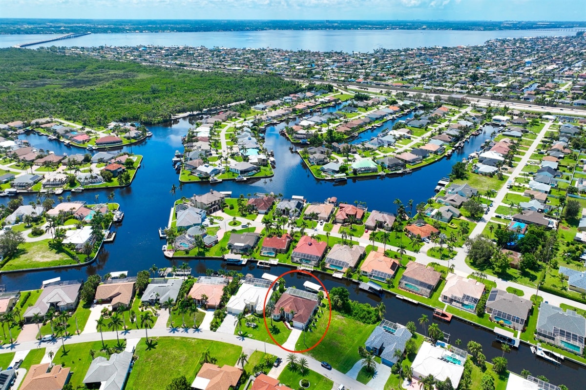 Ferienhaus in Cape Coral, Florida, zu vermieten, verwaltet von Vacation Rentals Cape Coral