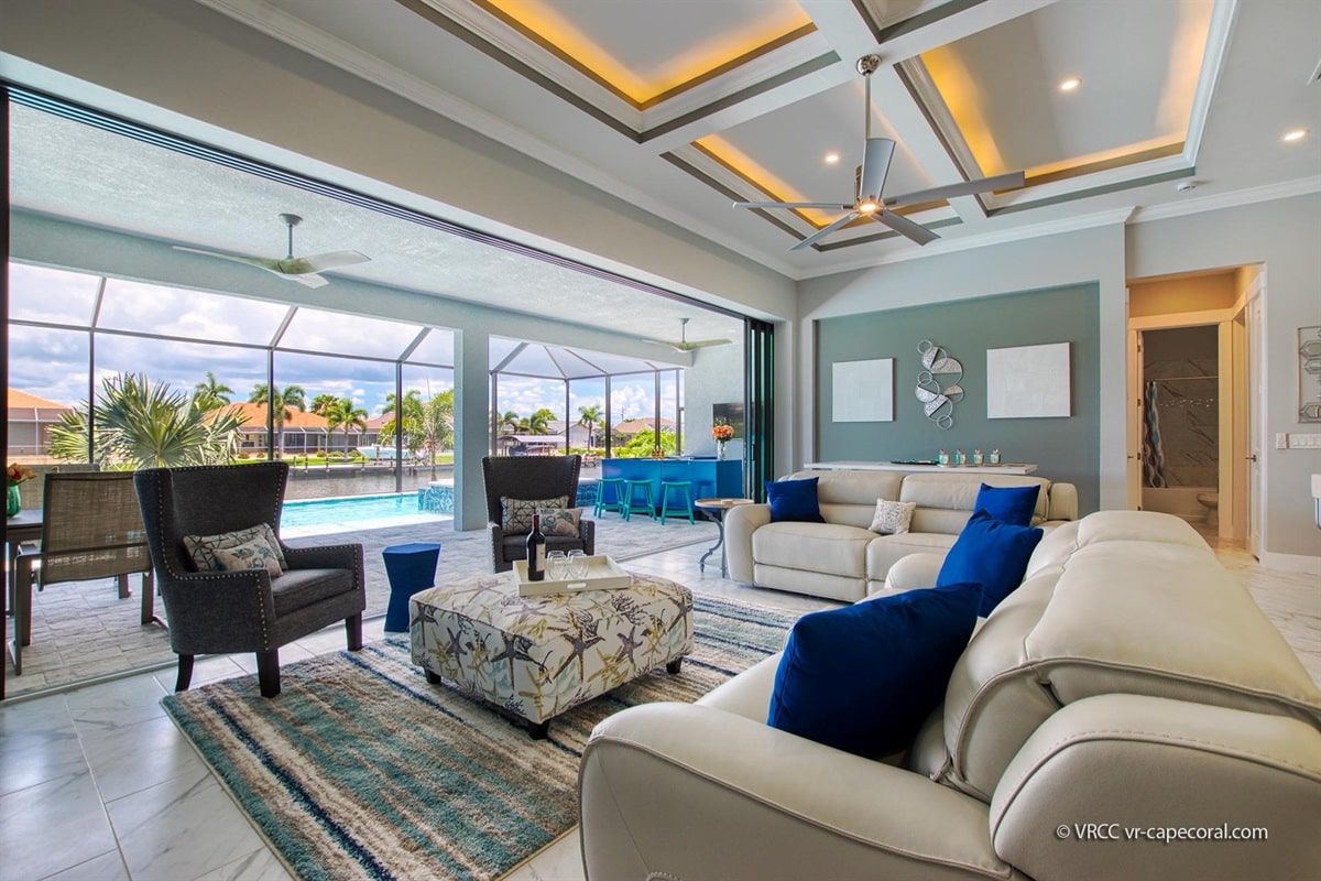Vacation home in Cape Coral, FL, available for rent, managed by Vacation Rentals Cape Coral