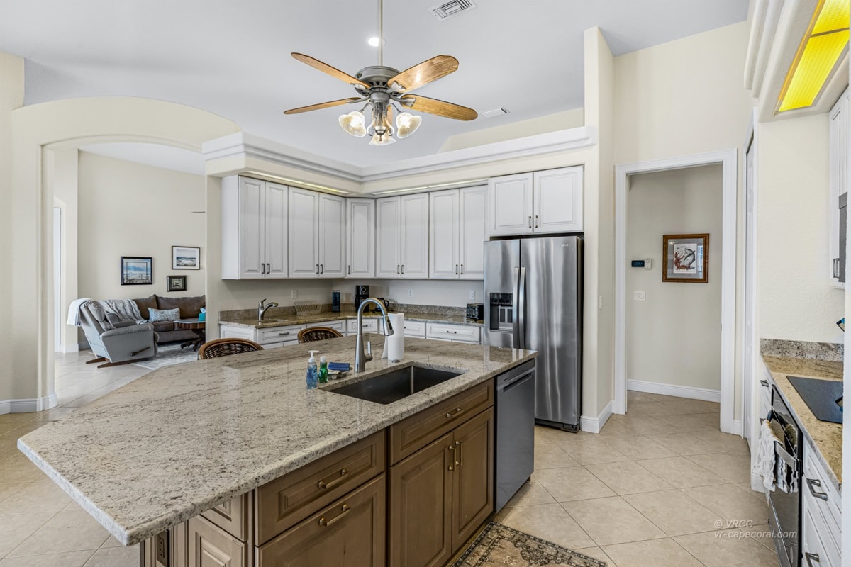 Ferienhaus in Cape Coral, Florida, zu vermieten, verwaltet von Vacation Rentals Cape Coral