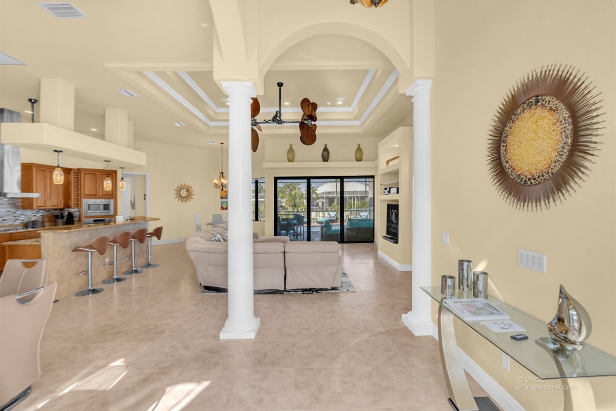 Vacation home in Cape Coral, FL, available for rent, managed by Vacation Rentals Cape Coral