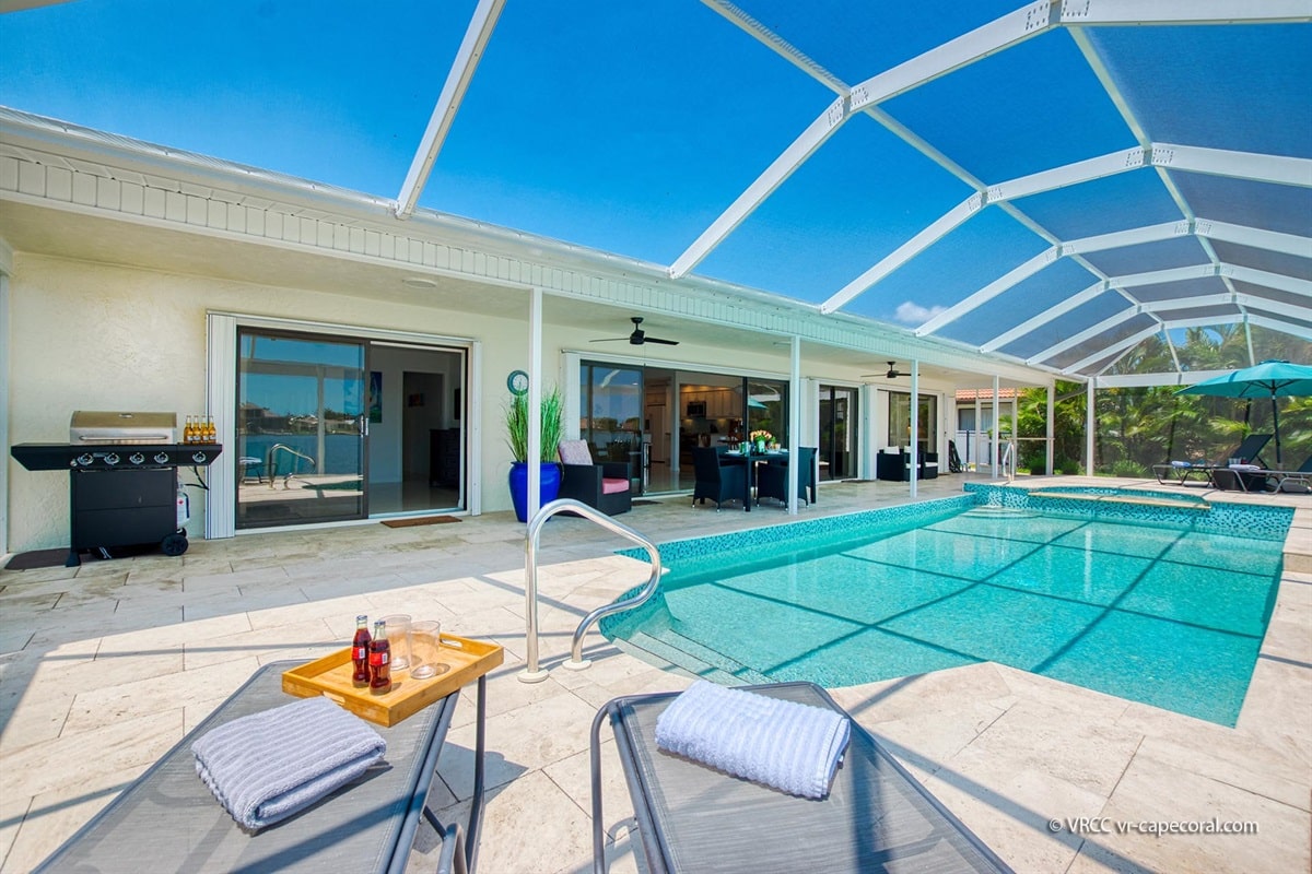 Ferienhaus in Cape Coral, Florida, zu vermieten, verwaltet von Vacation Rentals Cape Coral
