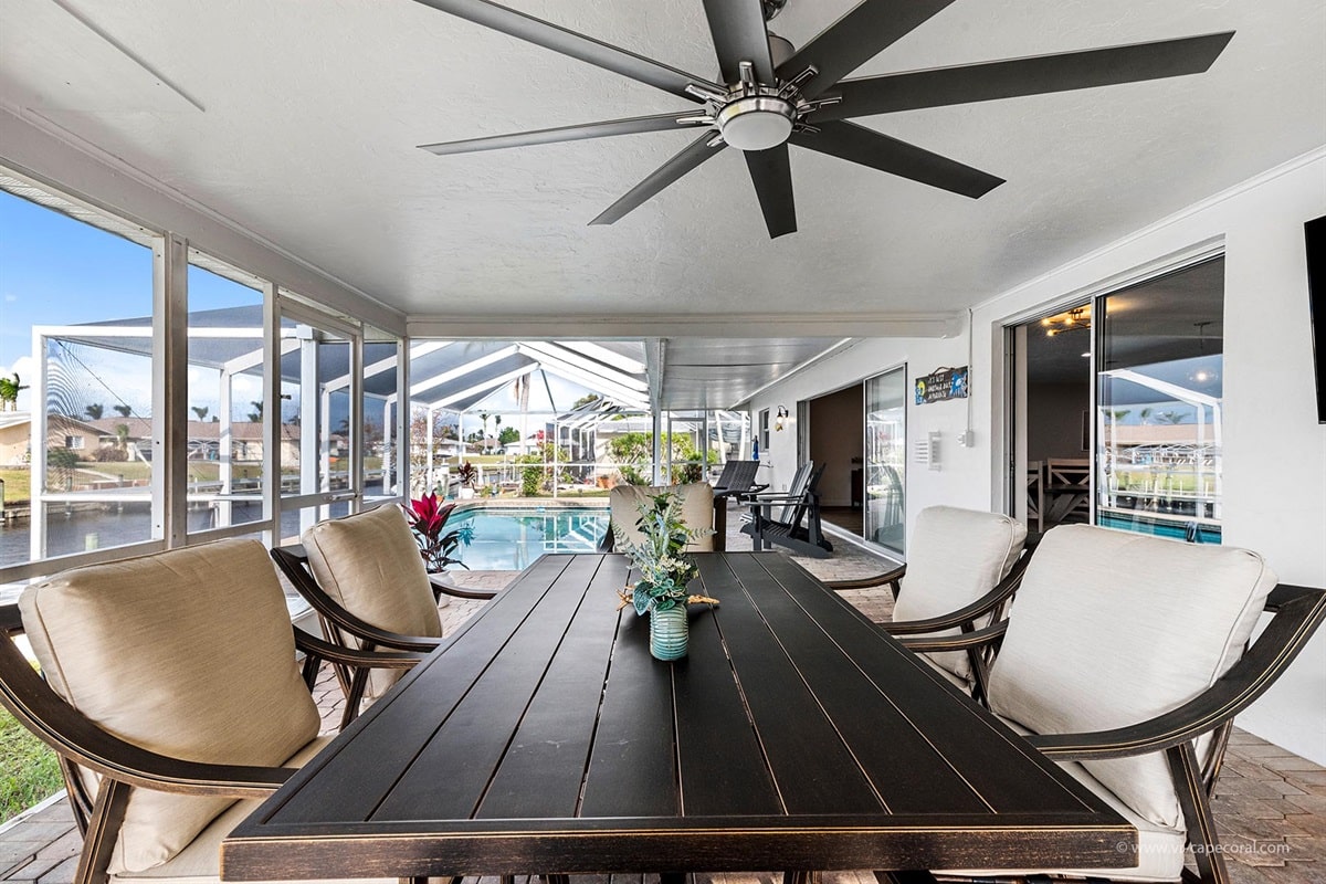 Vacation home in Cape Coral, FL, available for rent, managed by Vacation Rentals Cape Coral