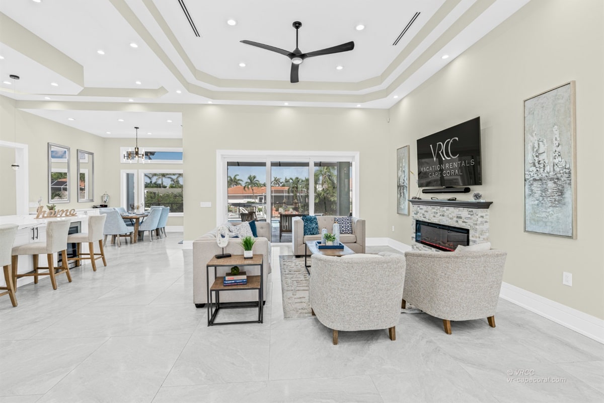 Ferienhaus in Cape Coral, Florida, zu vermieten, verwaltet von Vacation Rentals Cape Coral