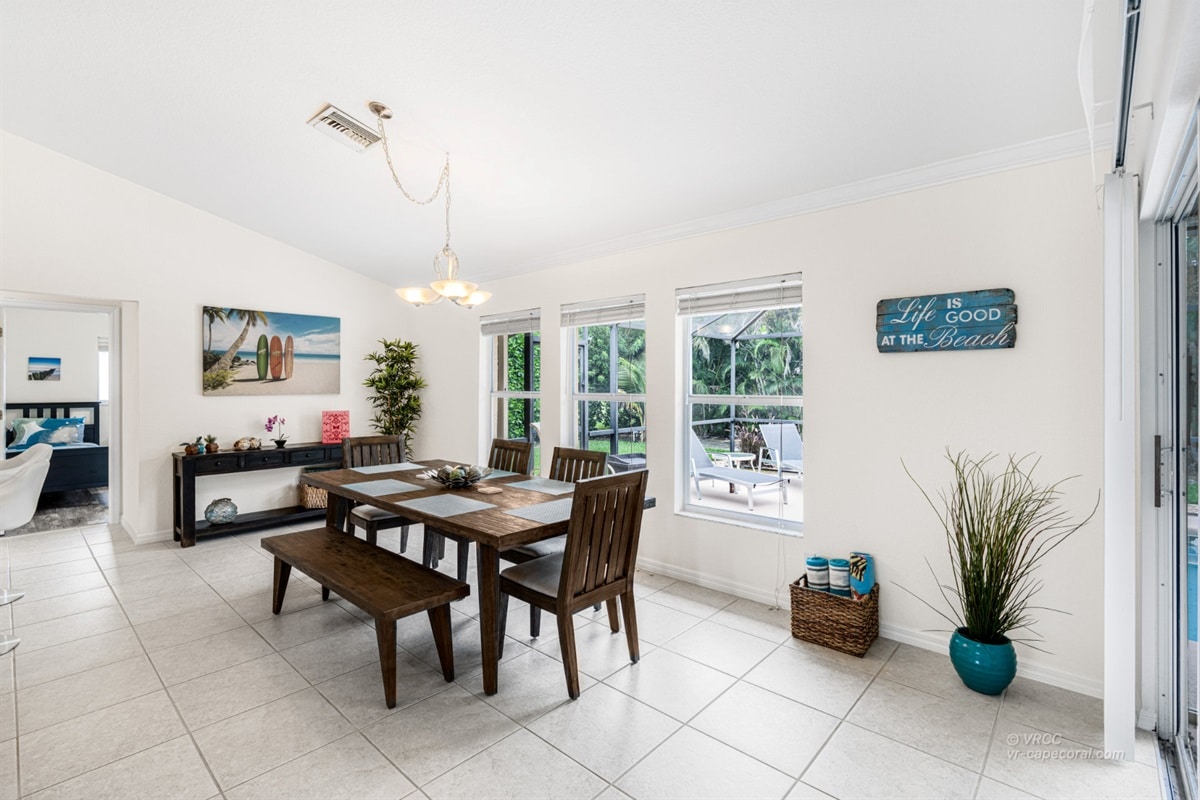 Vacation home in Cape Coral, FL, available for rent, managed by Vacation Rentals Cape Coral