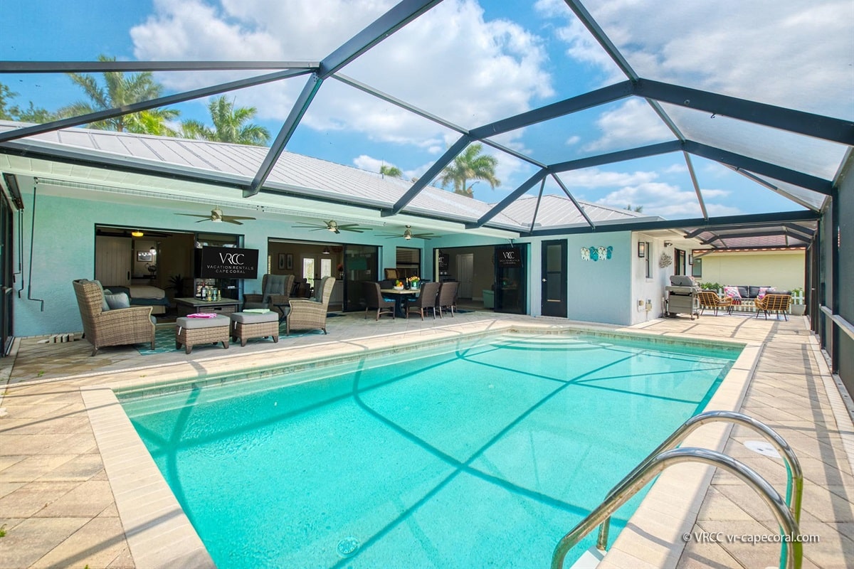 Vacation home in Cape Coral, FL, available for rent, managed by Vacation Rentals Cape Coral