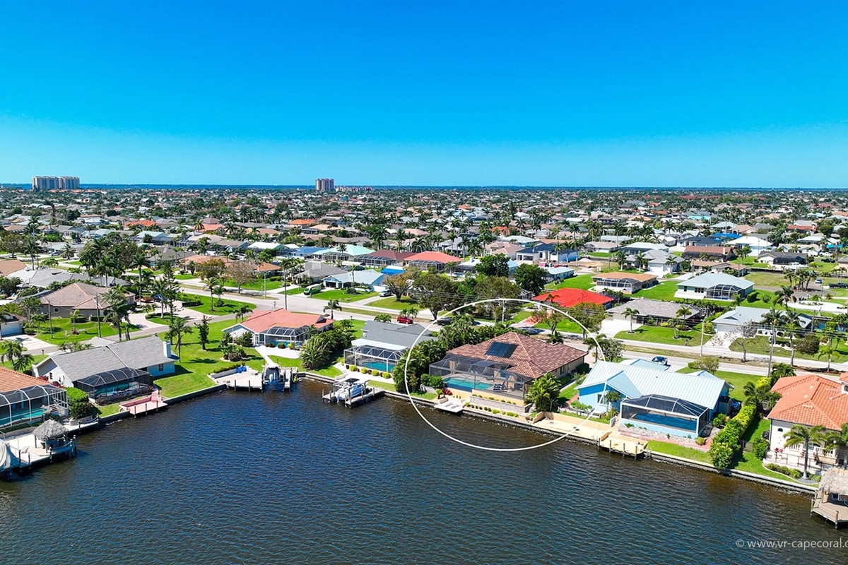 Vacation home in Cape Coral, FL, available for rent, managed by Vacation Rentals Cape Coral