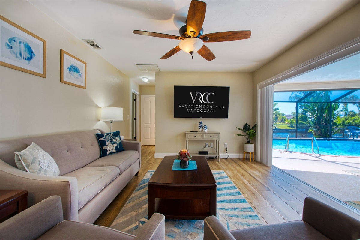Vacation home in Cape Coral, FL, available for rent, managed by Vacation Rentals Cape Coral