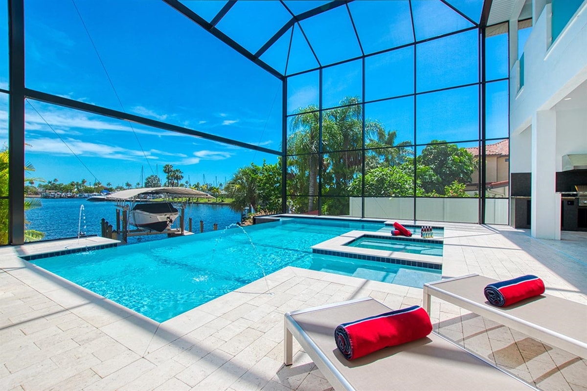 Vacation home in Cape Coral, FL, available for rent, managed by Vacation Rentals Cape Coral