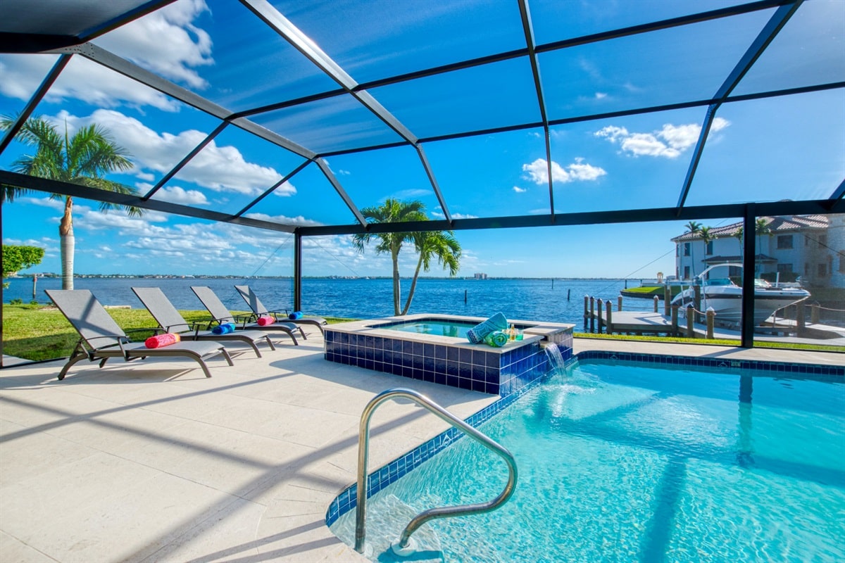 Ferienhaus in Cape Coral, Florida, zu vermieten, verwaltet von Vacation Rentals Cape Coral