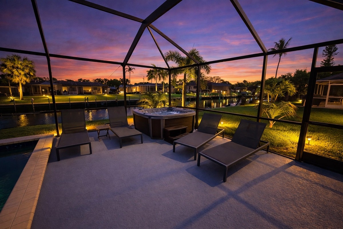 Vacation home in Cape Coral, FL, available for rent, managed by Vacation Rentals Cape Coral
