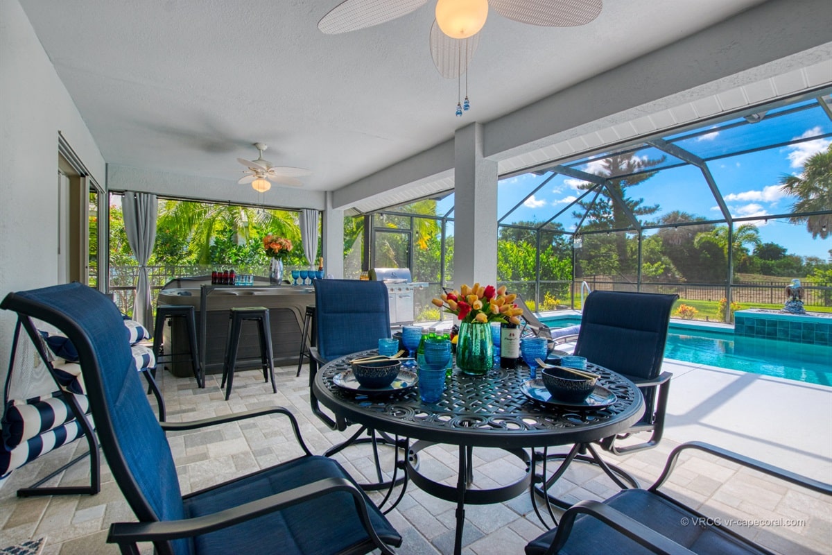 Vacation home in Cape Coral, FL, available for rent, managed by Vacation Rentals Cape Coral