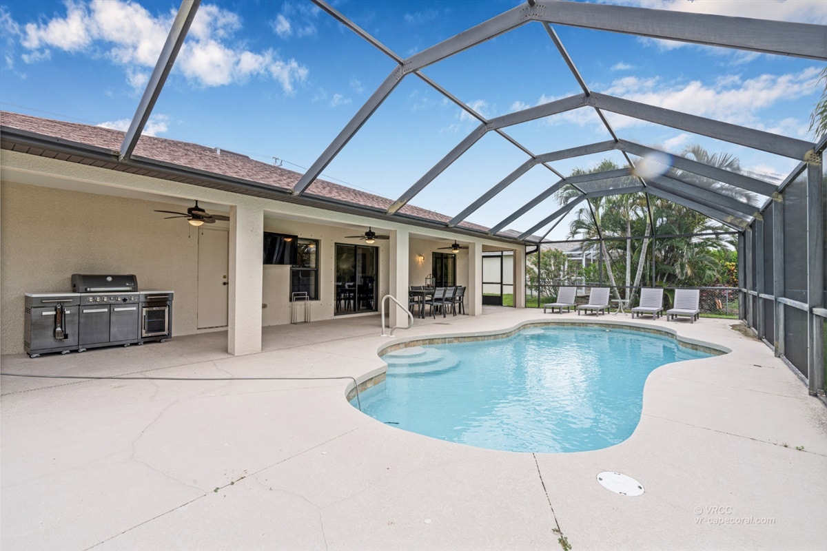 Vacation home in Cape Coral, FL, available for rent, managed by Vacation Rentals Cape Coral