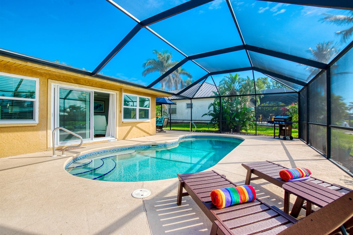 Ferienhaus in Cape Coral, Florida, zu vermieten, verwaltet von Vacation Rentals Cape Coral