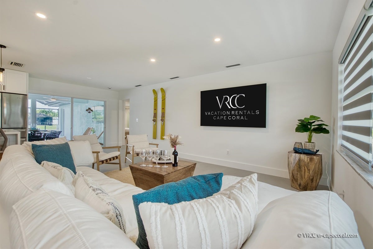 Vacation home in Cape Coral, FL, available for rent, managed by Vacation Rentals Cape Coral