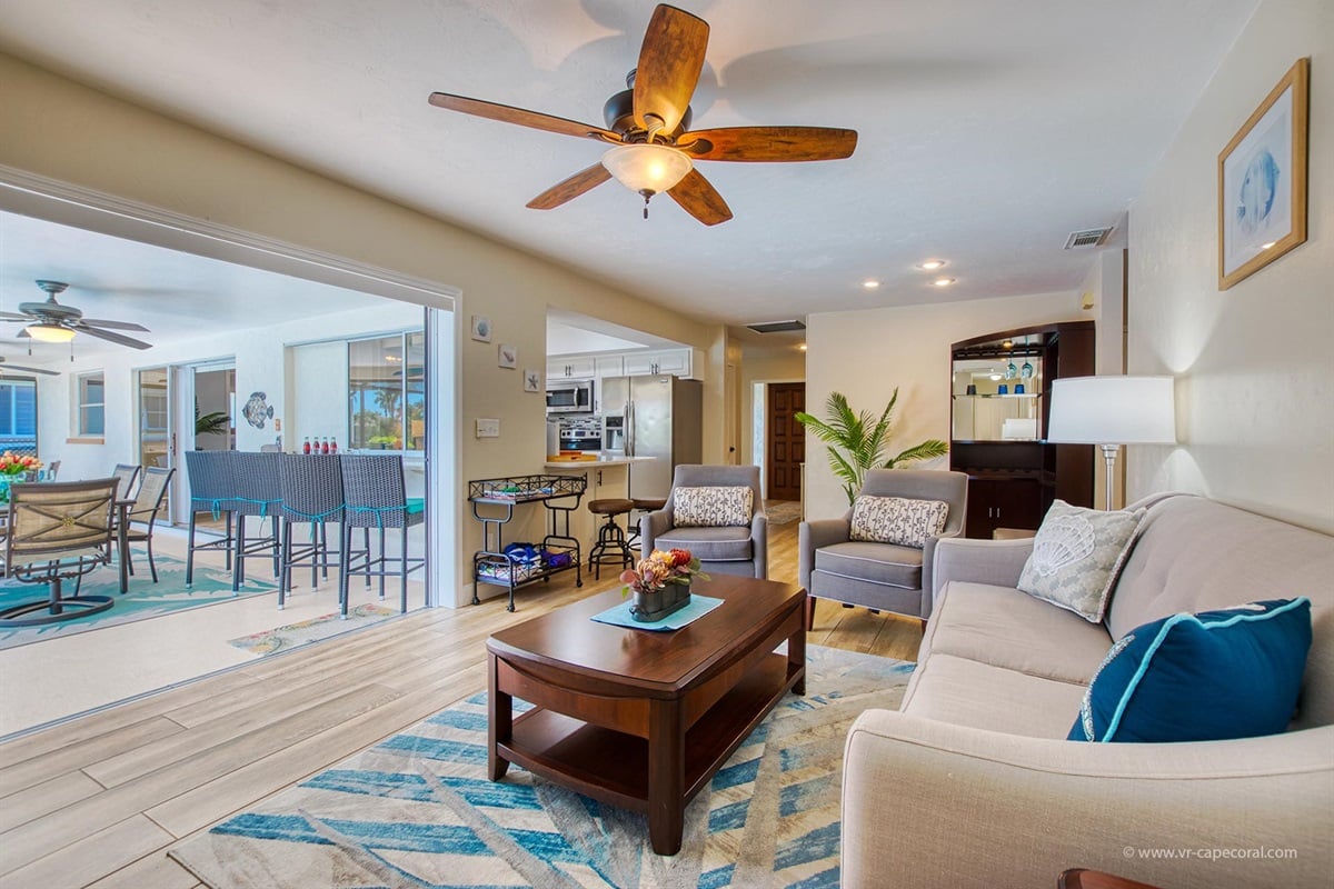 Vacation home in Cape Coral, FL, available for rent, managed by Vacation Rentals Cape Coral