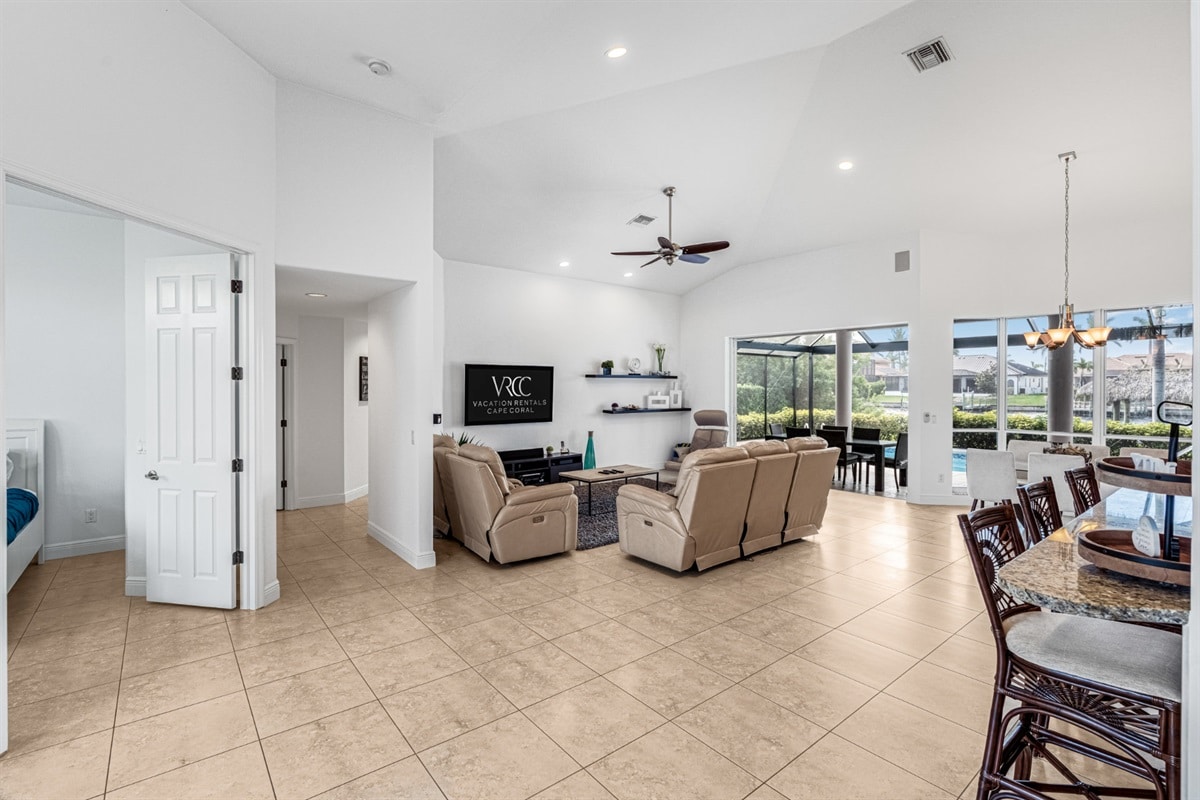 Ferienhaus in Cape Coral, Florida, zu vermieten, verwaltet von Vacation Rentals Cape Coral
