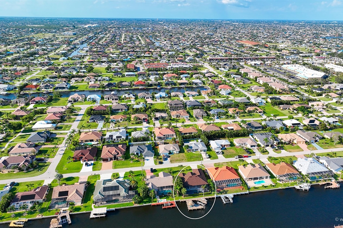 Vacation home in Cape Coral, FL, available for rent, managed by Vacation Rentals Cape Coral