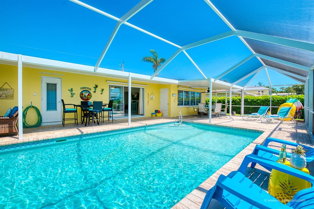 Vacation home in Cape Coral, FL, available for rent, managed by Vacation Rentals Cape Coral