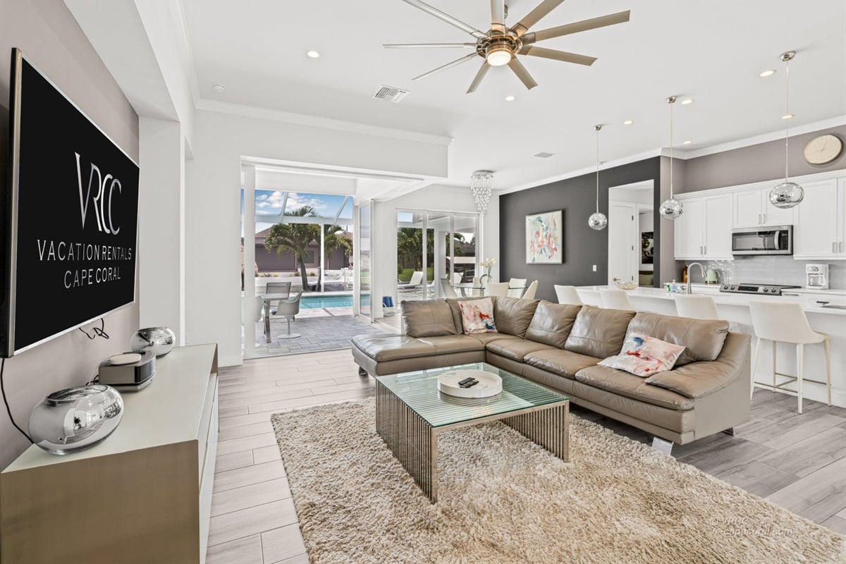 Vacation home in Cape Coral, FL, available for rent, managed by Vacation Rentals Cape Coral