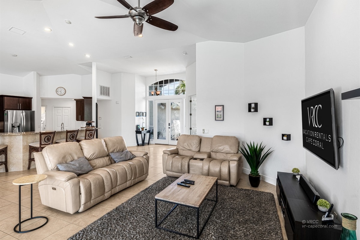 Vacation home in Cape Coral, FL, available for rent, managed by Vacation Rentals Cape Coral
