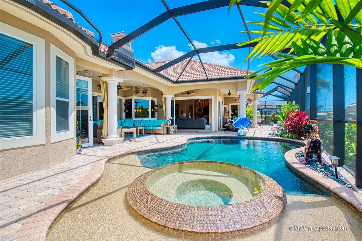 Vacation home in Cape Coral, FL, available for rent, managed by Vacation Rentals Cape Coral