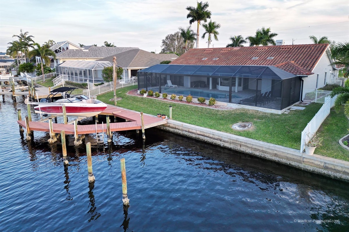 Vacation home in Cape Coral, FL, available for rent, managed by Vacation Rentals Cape Coral