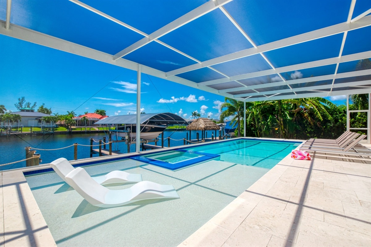Ferienhaus in Cape Coral, Florida, zu vermieten, verwaltet von Vacation Rentals Cape Coral
