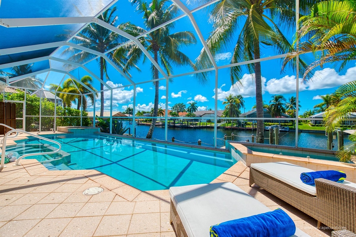 Ferienhaus in Cape Coral, Florida, zu vermieten, verwaltet von Vacation Rentals Cape Coral