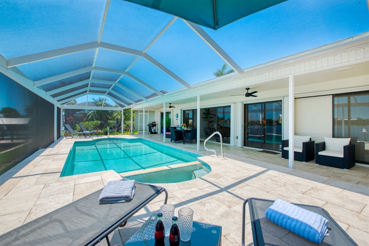 Ferienhaus in Cape Coral, Florida, zu vermieten, verwaltet von Vacation Rentals Cape Coral