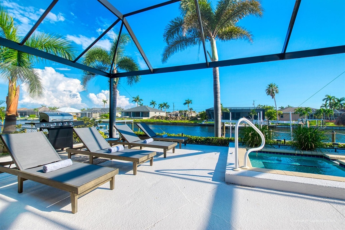 Vacation home in Cape Coral, FL, available for rent, managed by Vacation Rentals Cape Coral
