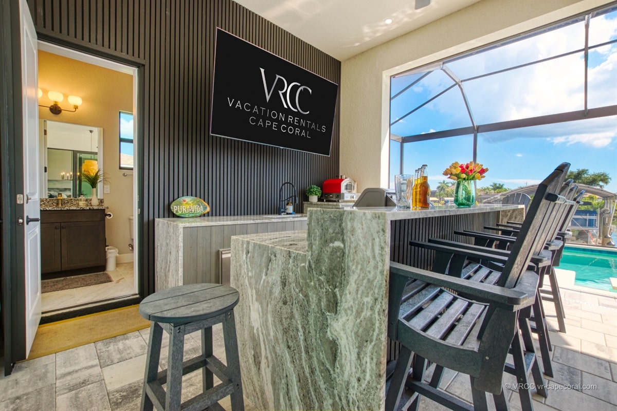 Vacation home in Cape Coral, FL, available for rent, managed by Vacation Rentals Cape Coral